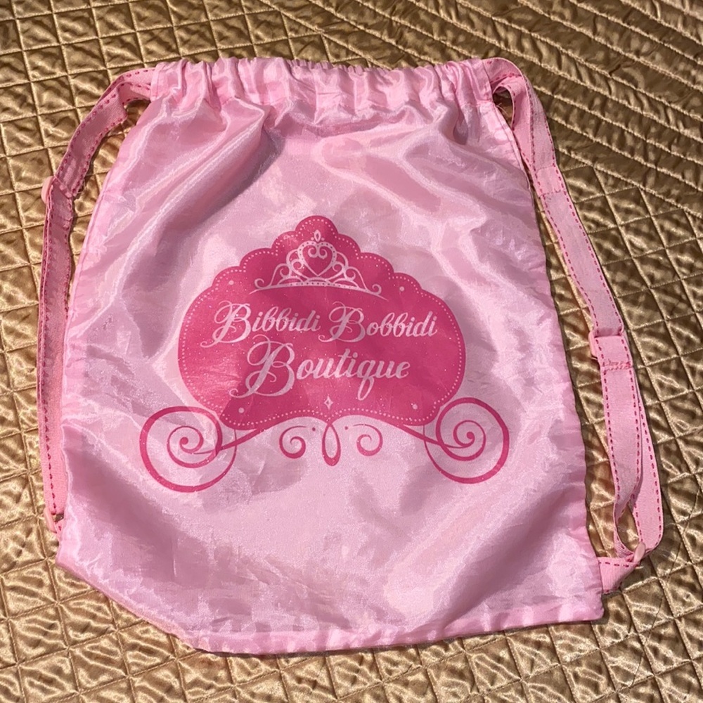 Disney Princess Bunbury Bobbity Boutique authentic pink bag shoulder straps tote - Picture 1 of 7